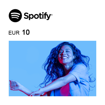 Código digital de 10€ para Spotify