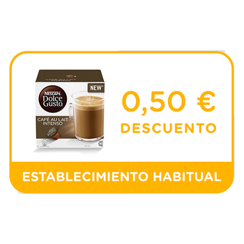 Descuento de 0,5 EUR en Café con leche intenso