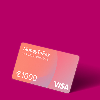 Tarjeta prepago virtual de 1.000 &euro;